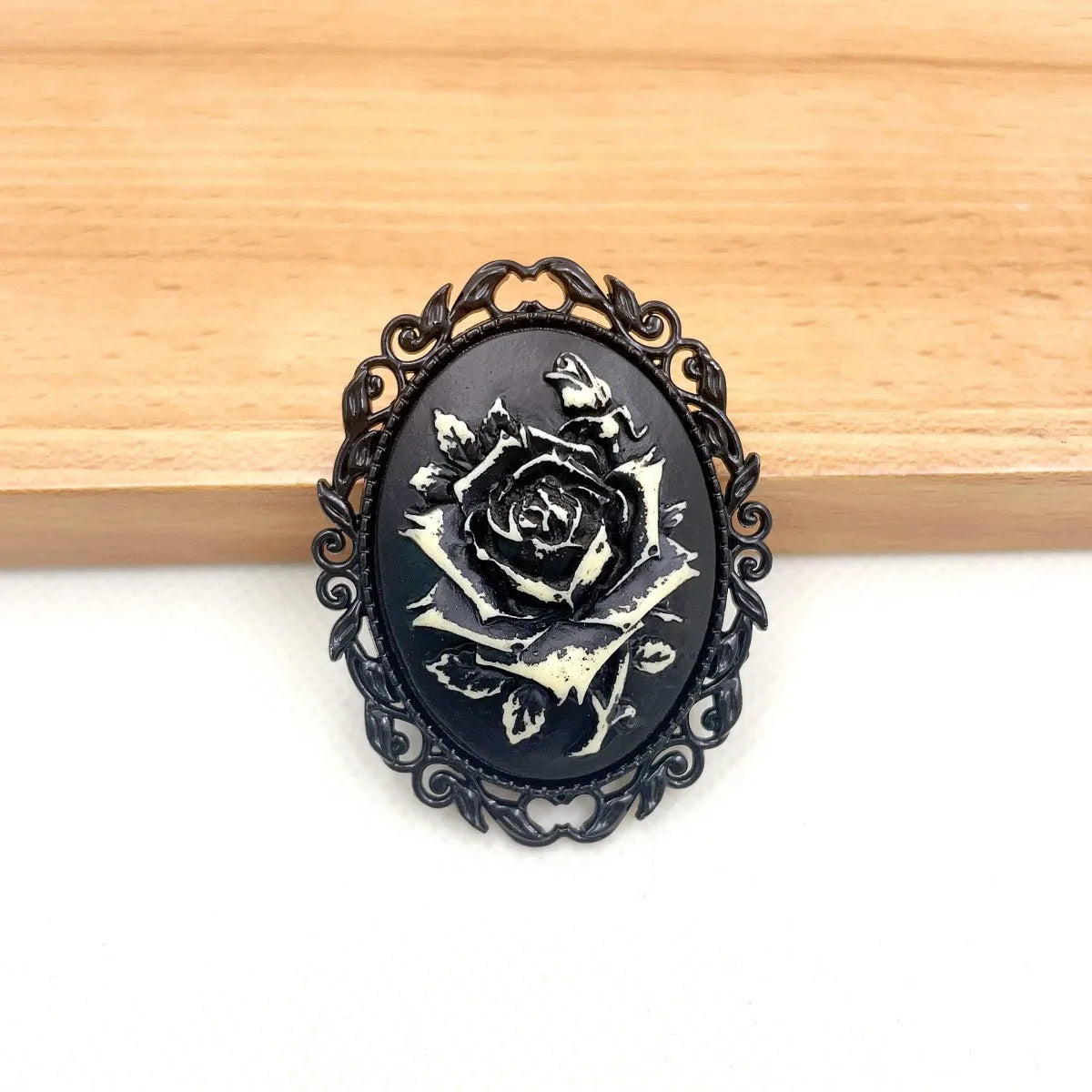 Gothic Cross Brooch