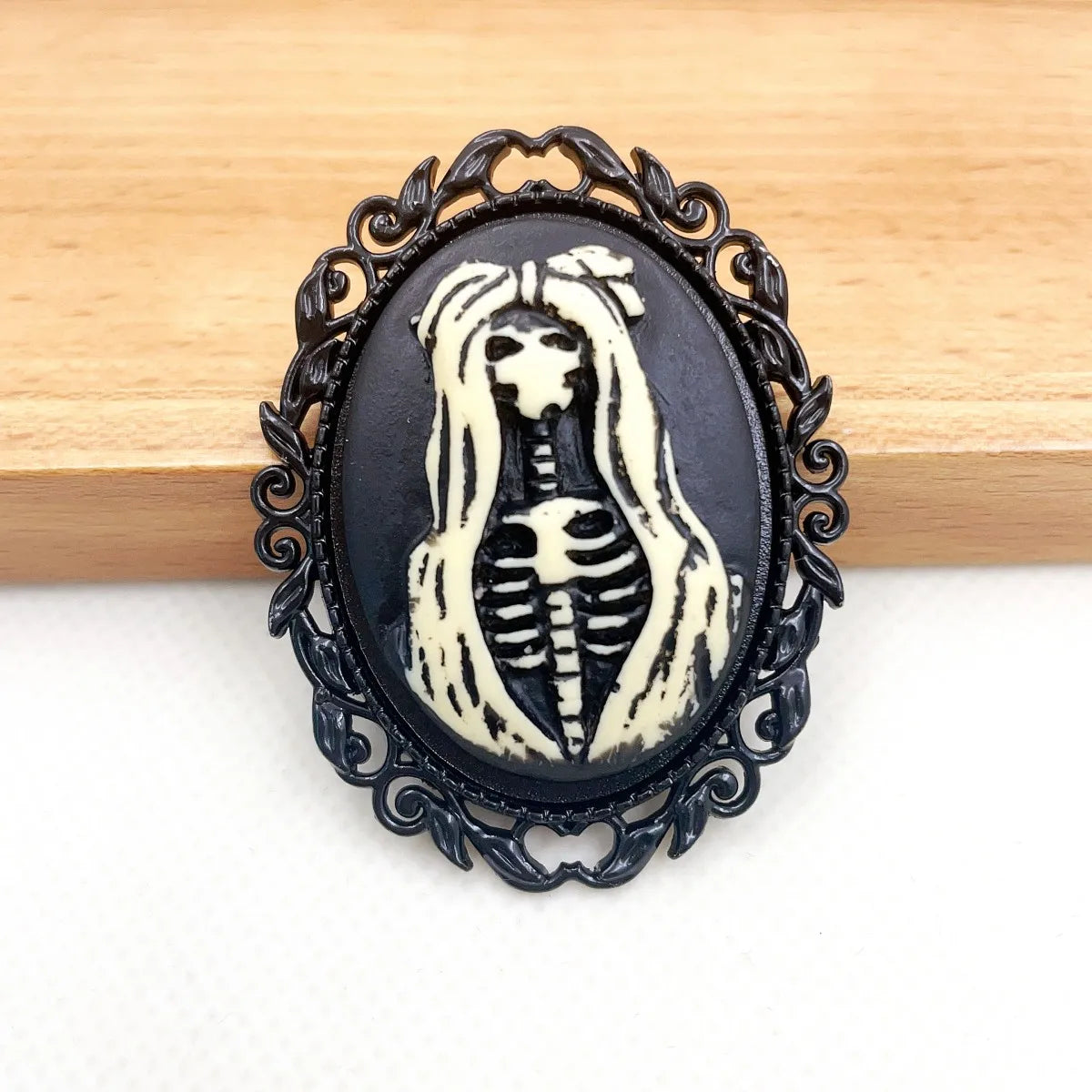 Gothic Cross Brooch