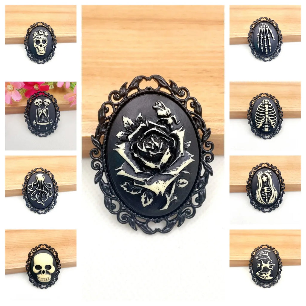 Gothic Cross Brooch