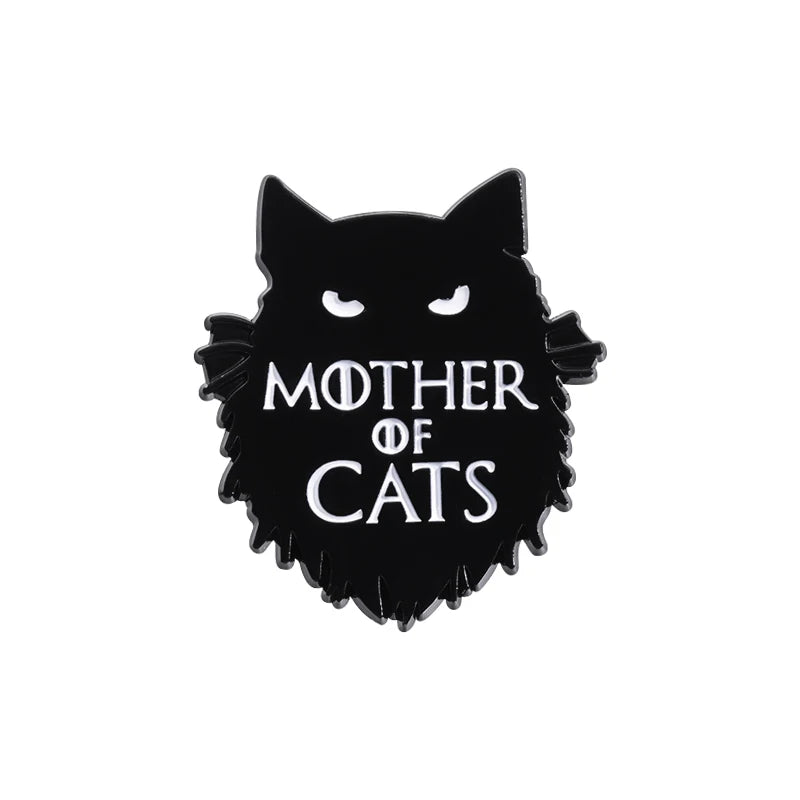 Mother of Cats Enamel Pin