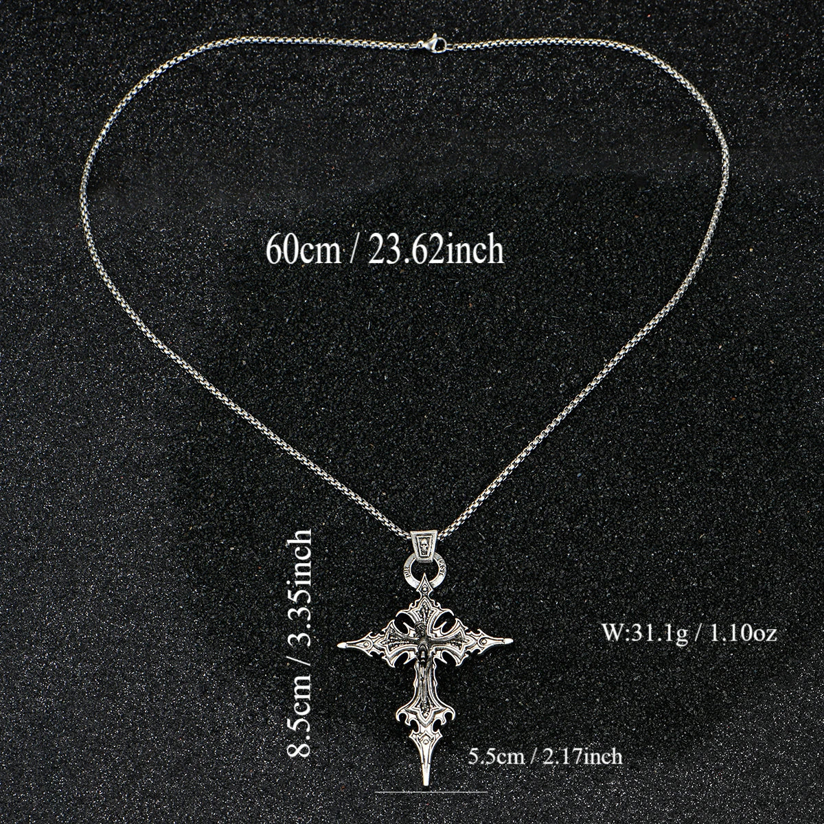 Skull Cross Necklace