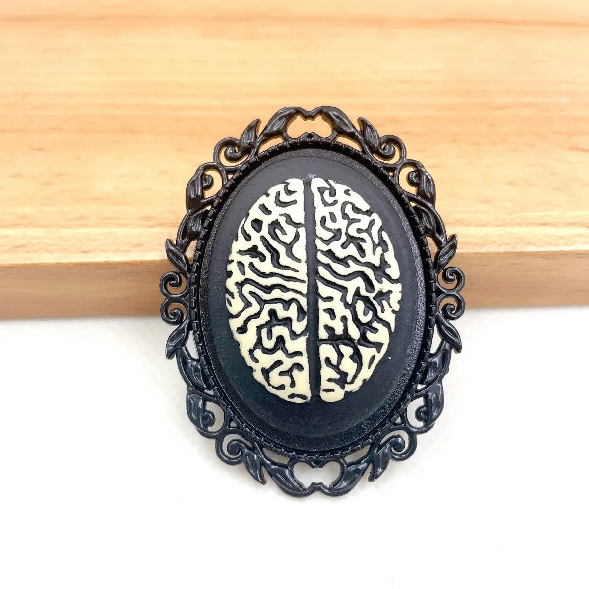 Gothic Cross Brooch