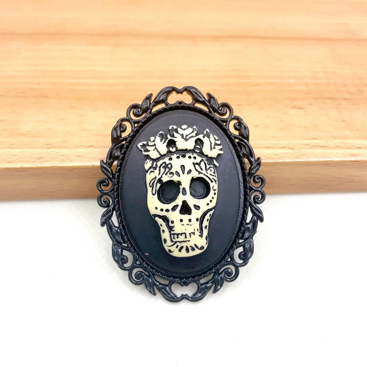 Gothic Cross Brooch