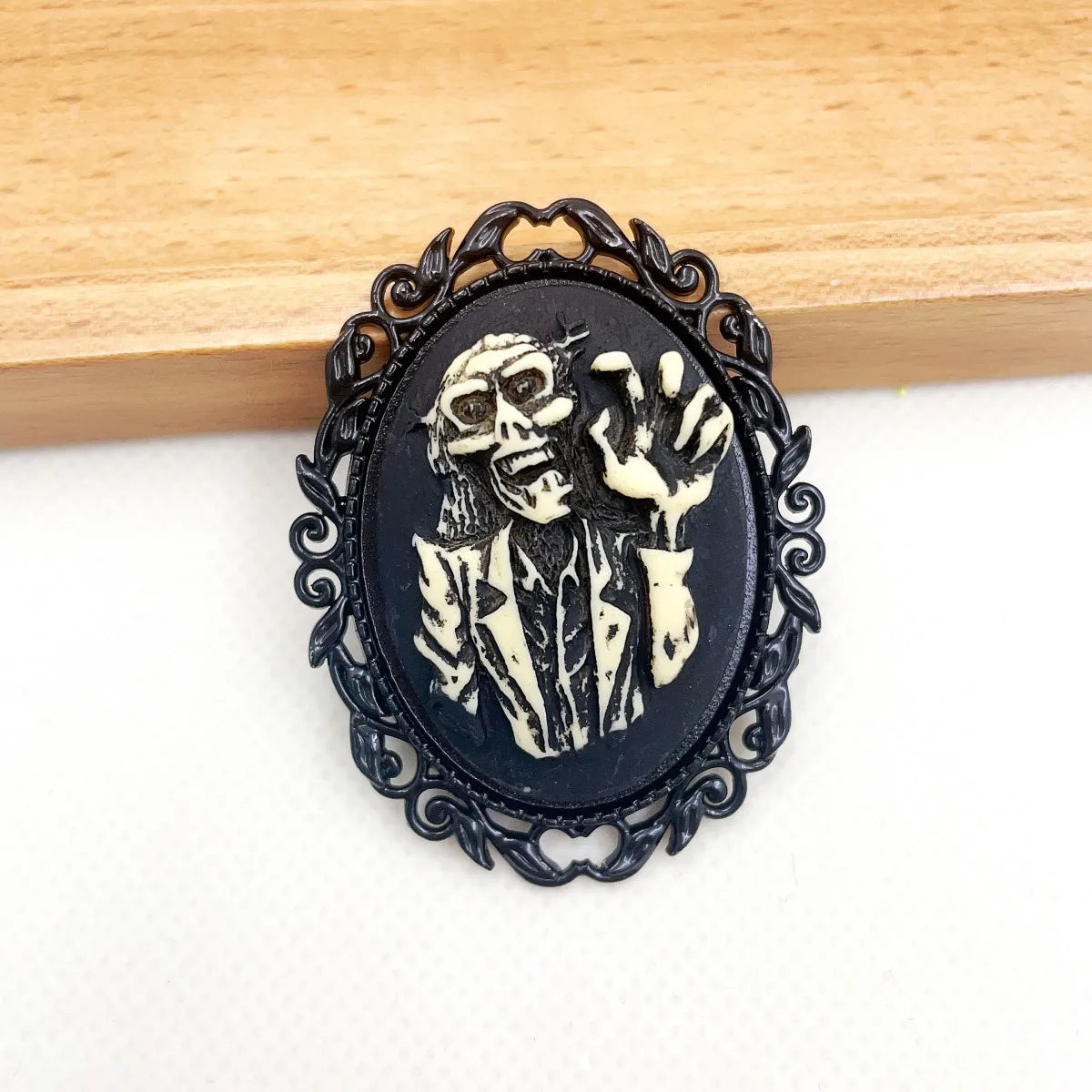 Gothic Cross Brooch