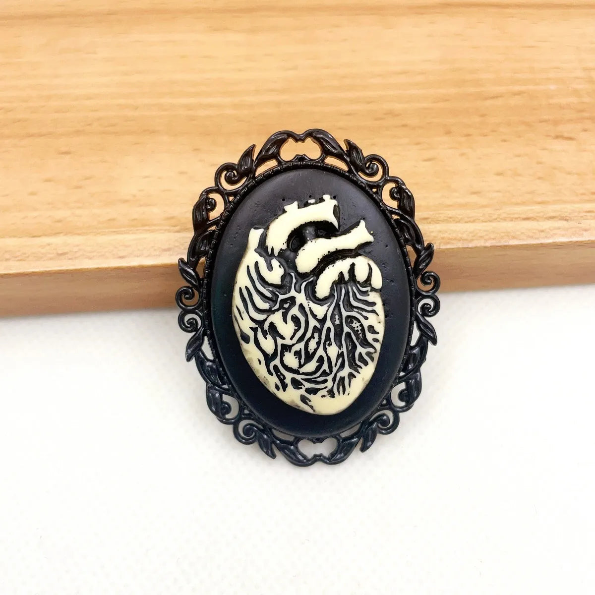 Gothic Cross Brooch