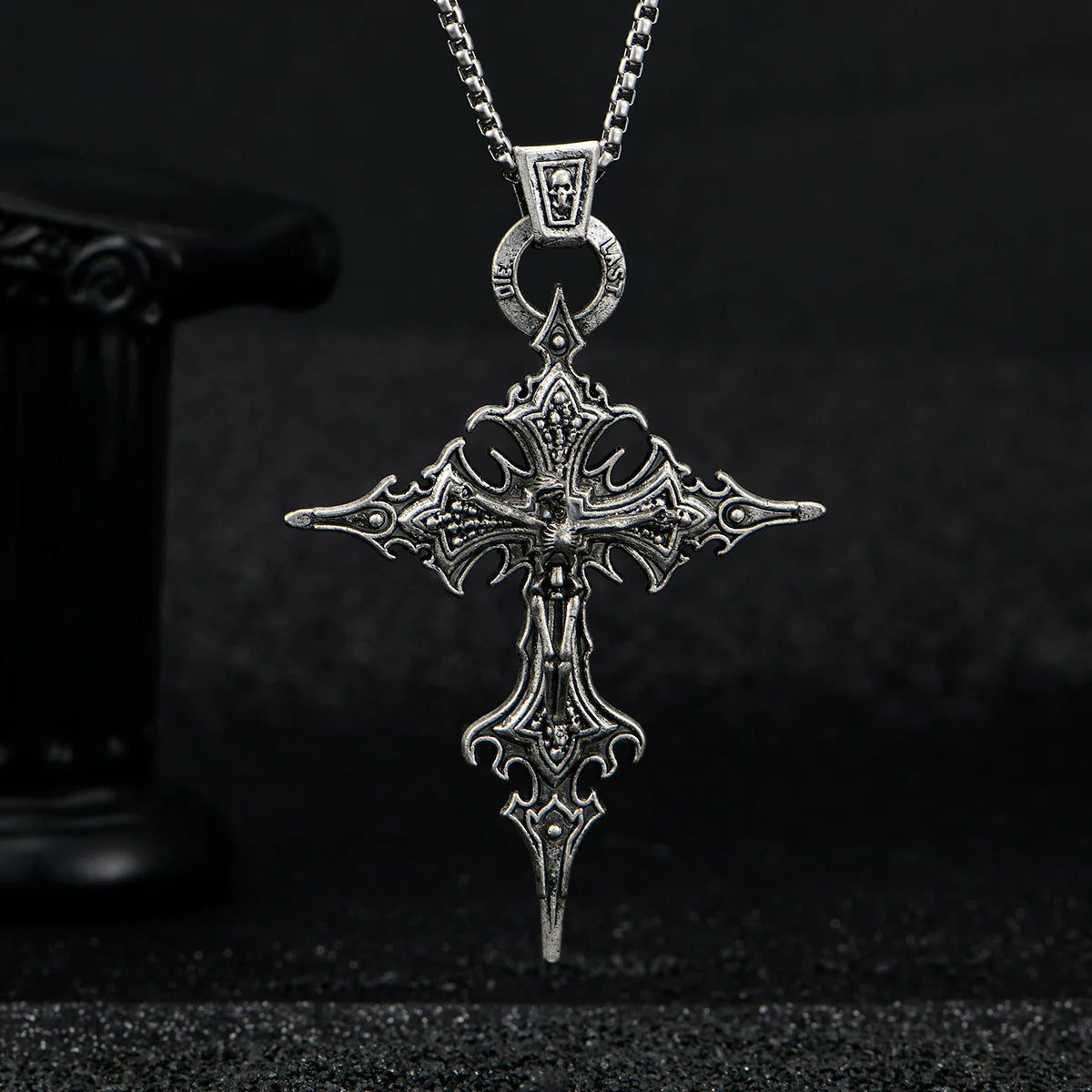 Skull Cross Necklace
