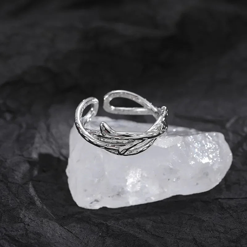 Rose Thorn Couple Ring