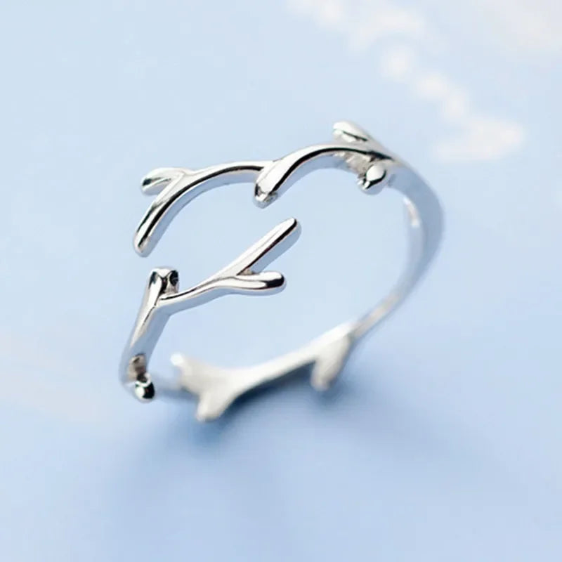 Rose Thorn Couple Ring