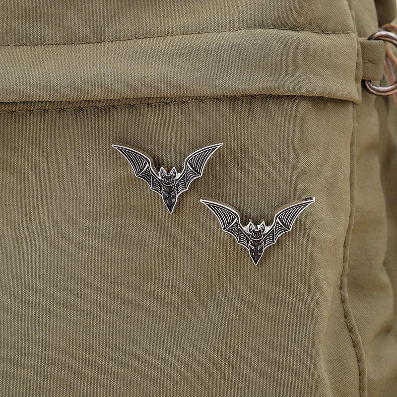Bat Enamel Pin Set