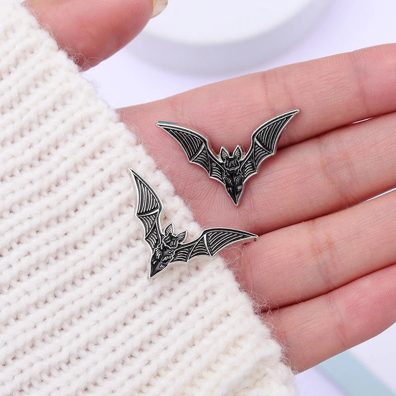 Bat Enamel Pin Set
