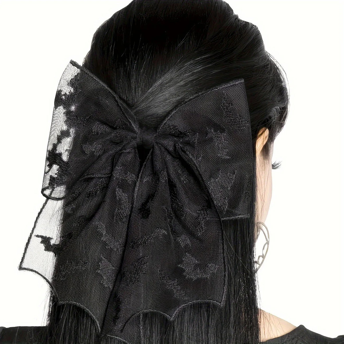 Halloween Bat Hair Clip
