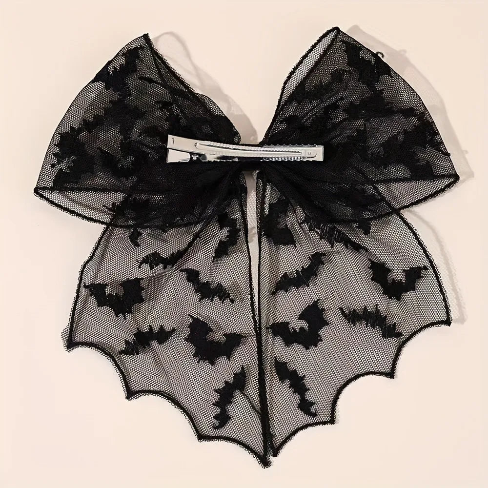Halloween Bat Hair Clip