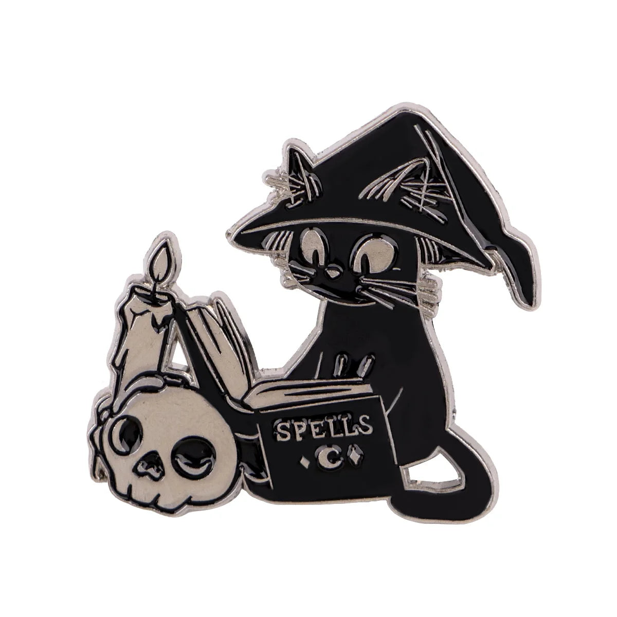 Wizard Hat Cat Pin