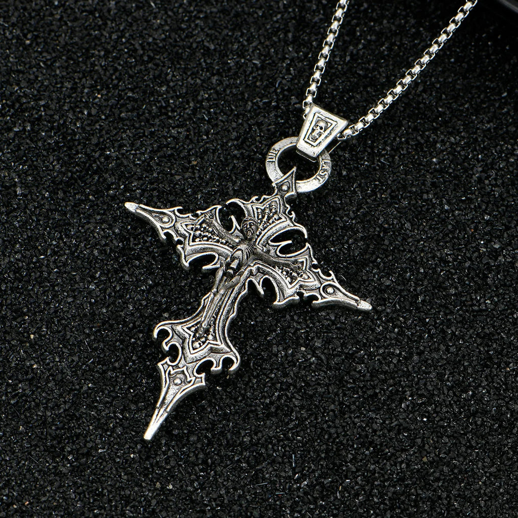Skull Cross Necklace