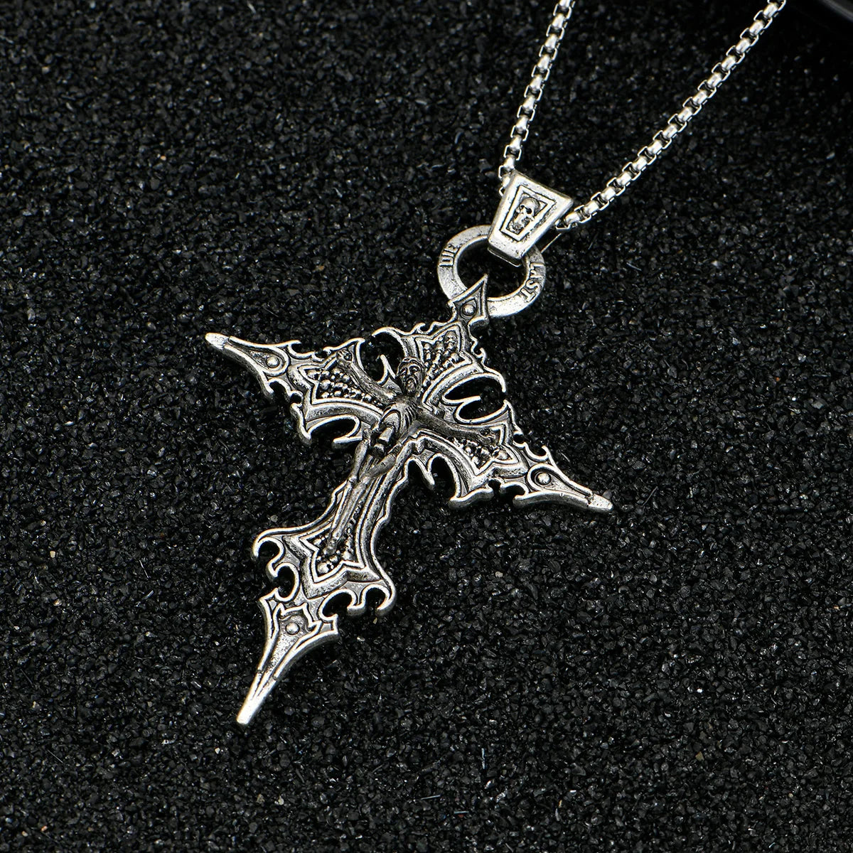 Skull Cross Necklace