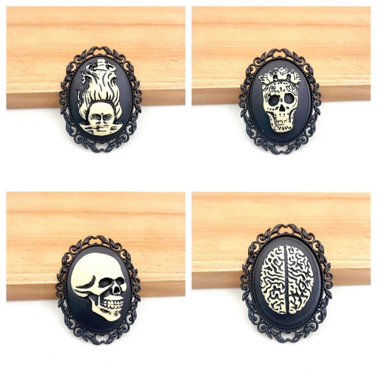 Gothic Cross Brooch