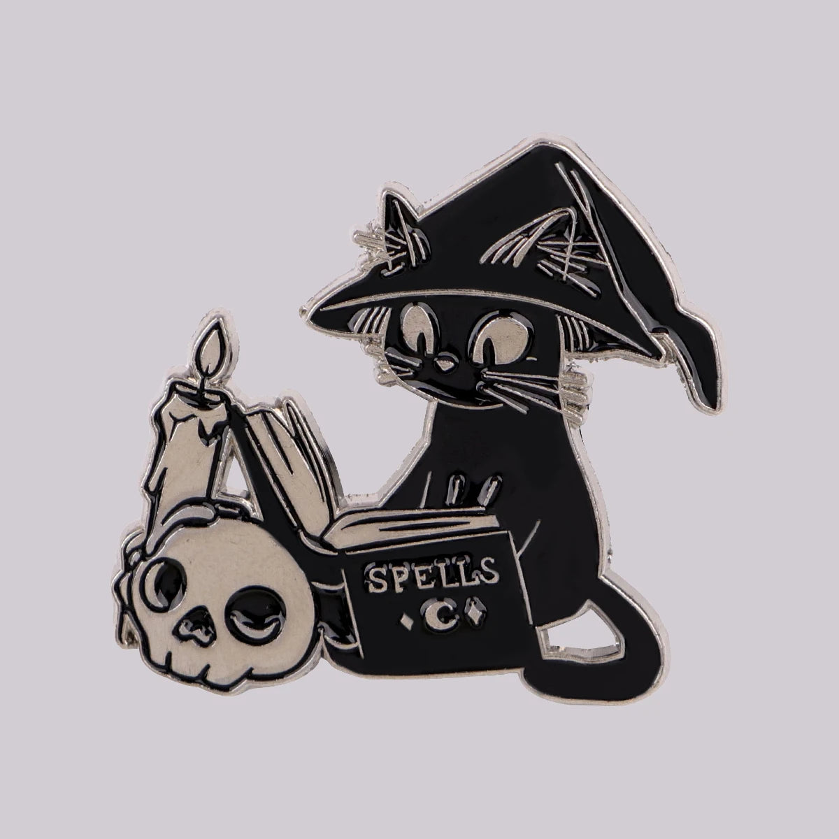 Wizard Hat Cat Pin