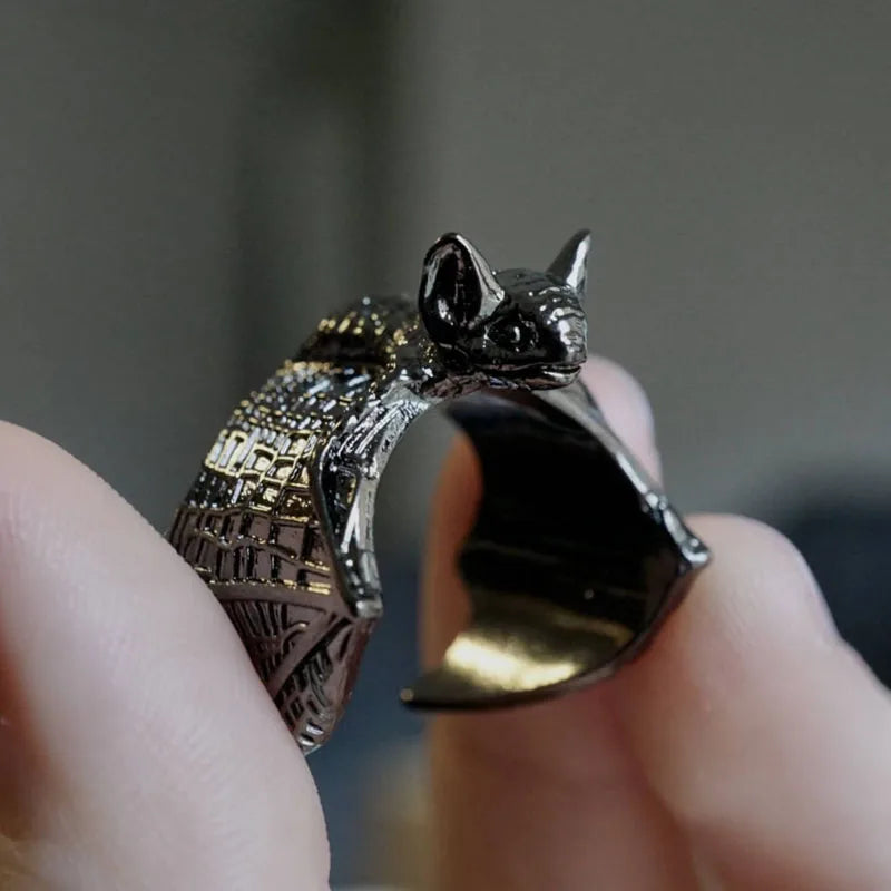 Bat Finger Ring